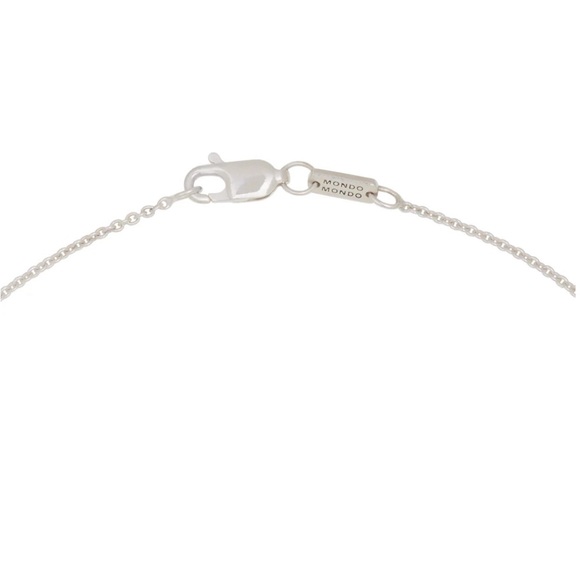SOLD Mondo Mondo Sweetheart Necklace in Sterling Silver - Picture 4 of 7